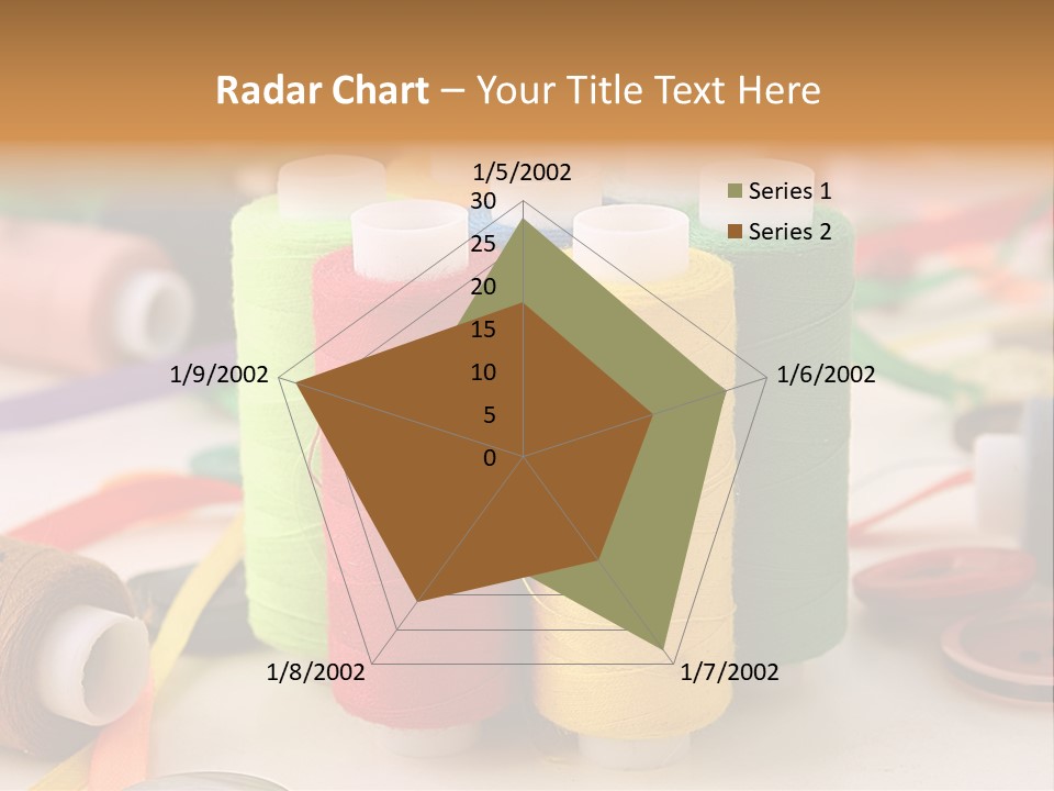 Handcraft Art Ribbon PowerPoint Template