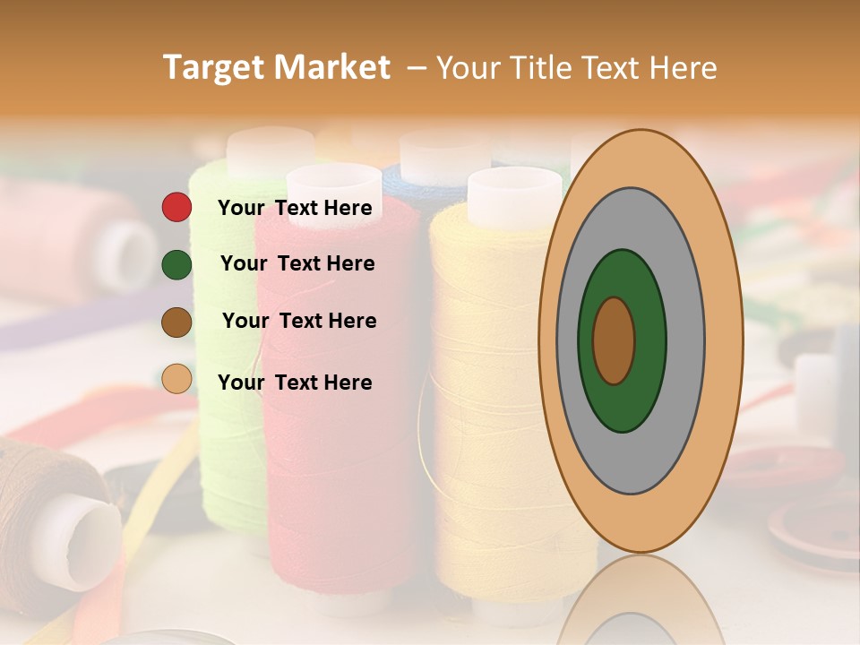 Handcraft Art Ribbon PowerPoint Template