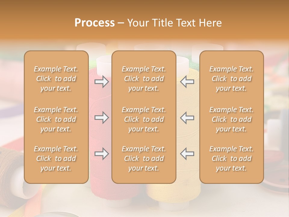 Handcraft Art Ribbon PowerPoint Template