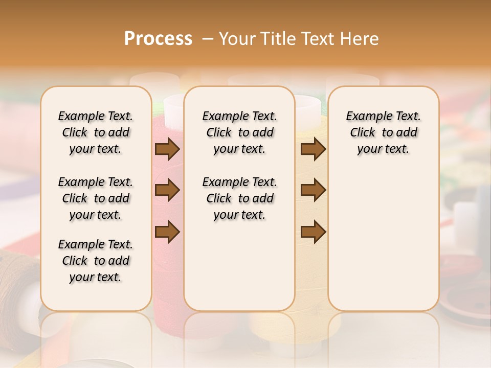 Handcraft Art Ribbon PowerPoint Template