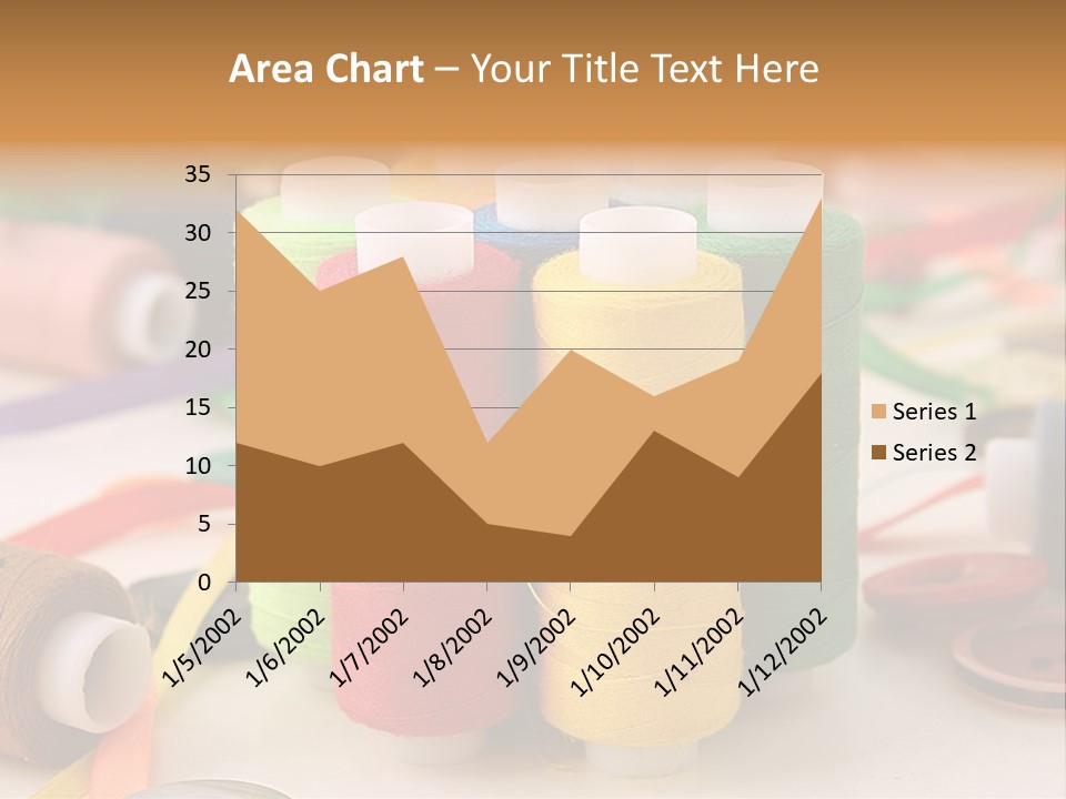 Handcraft Art Ribbon PowerPoint Template