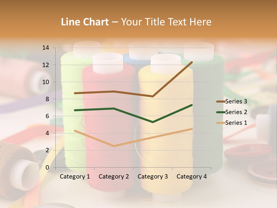 Handcraft Art Ribbon PowerPoint Template