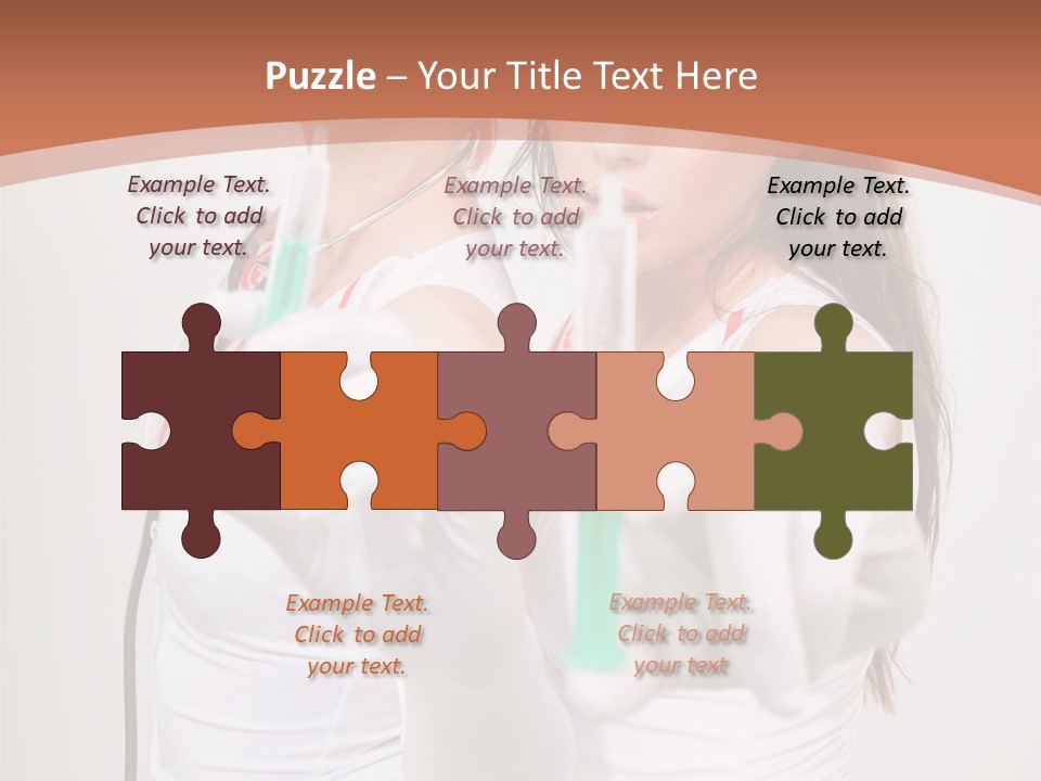 Lips Human Couple PowerPoint Template