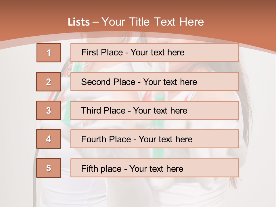 Lips Human Couple PowerPoint Template