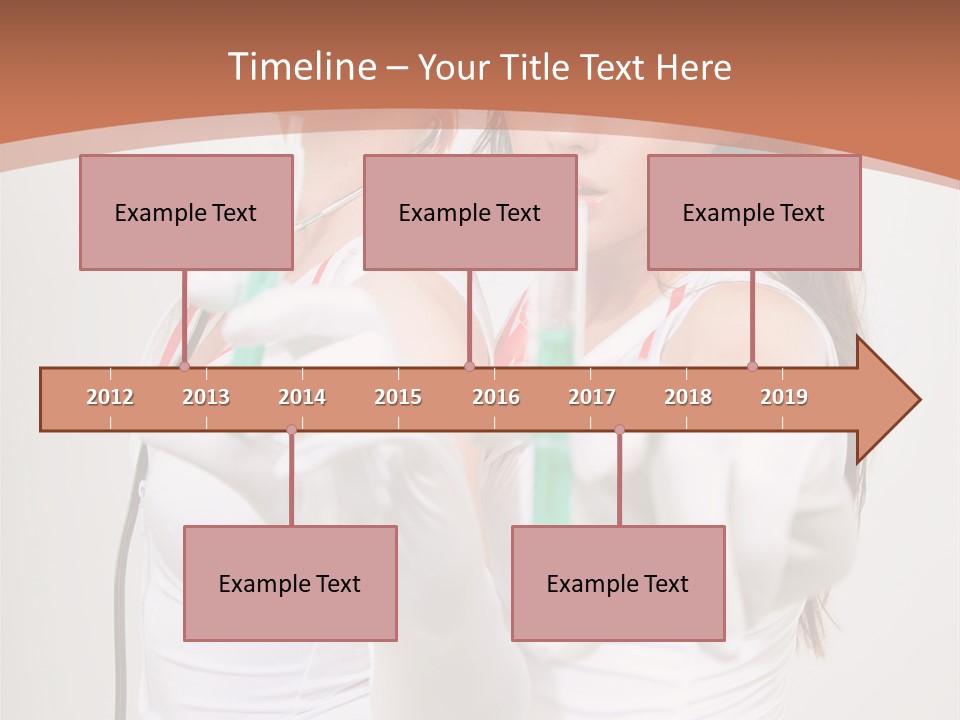 Lips Human Couple PowerPoint Template