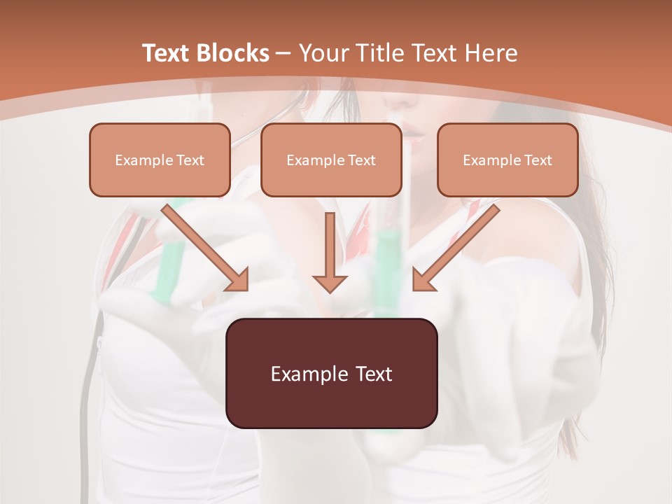 Lips Human Couple PowerPoint Template