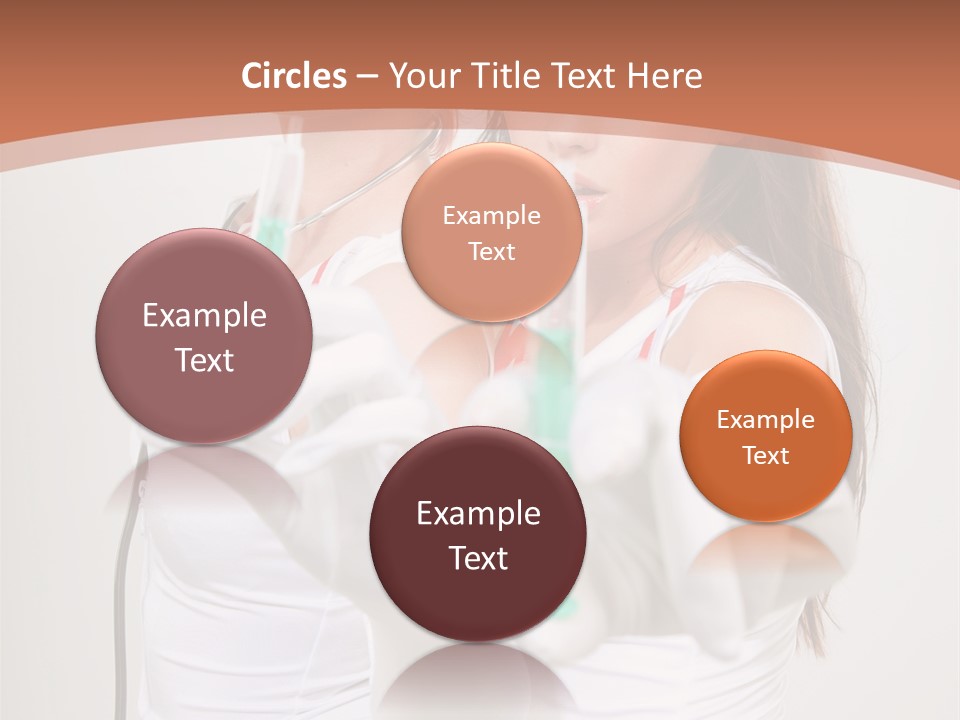 Lips Human Couple PowerPoint Template