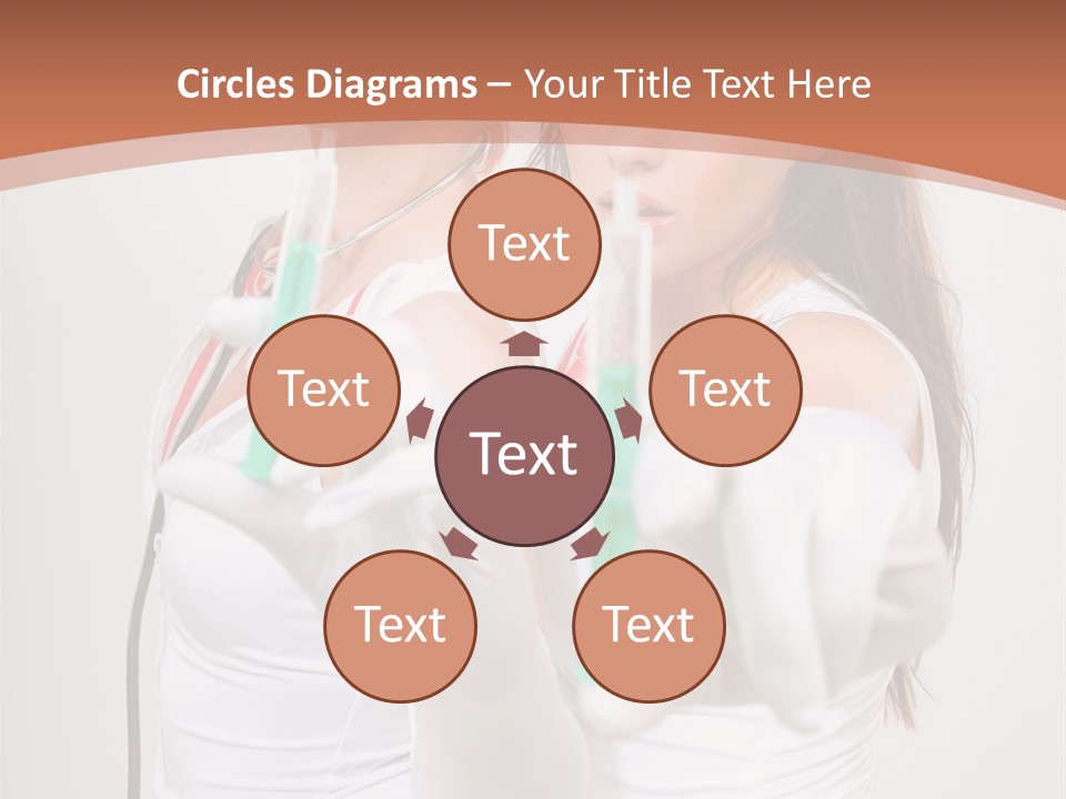 Lips Human Couple PowerPoint Template