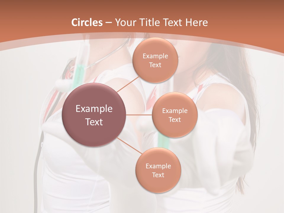 Lips Human Couple PowerPoint Template