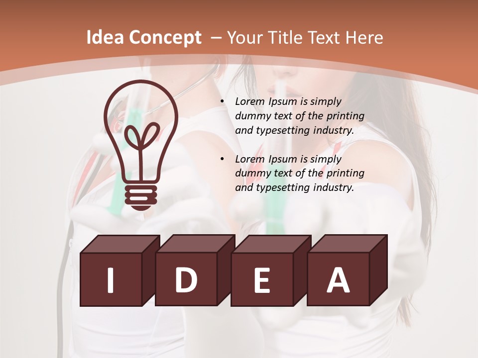 Lips Human Couple PowerPoint Template