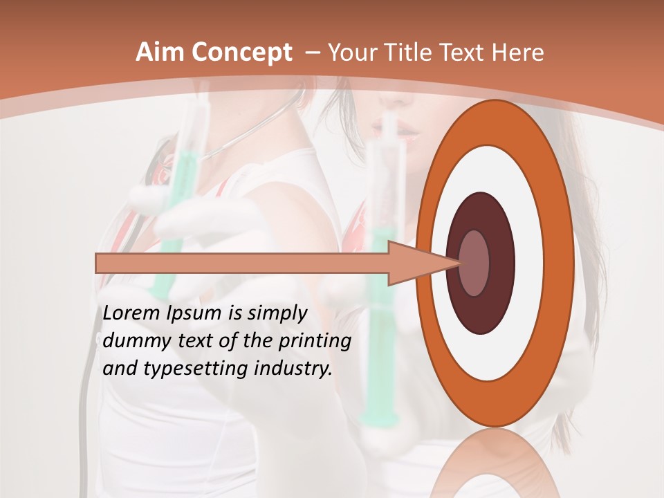 Lips Human Couple PowerPoint Template