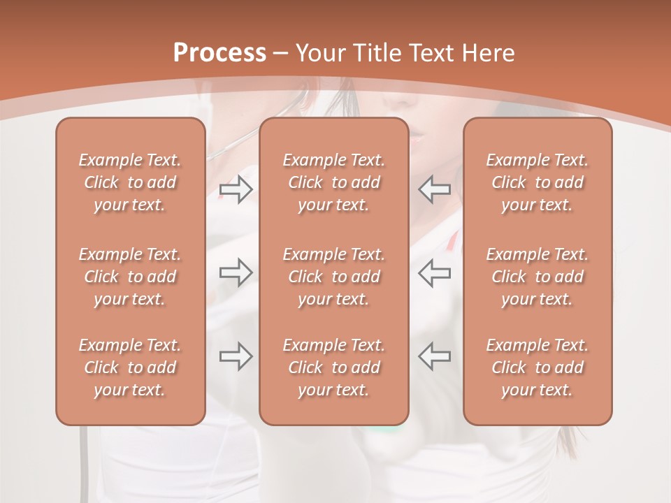 Lips Human Couple PowerPoint Template