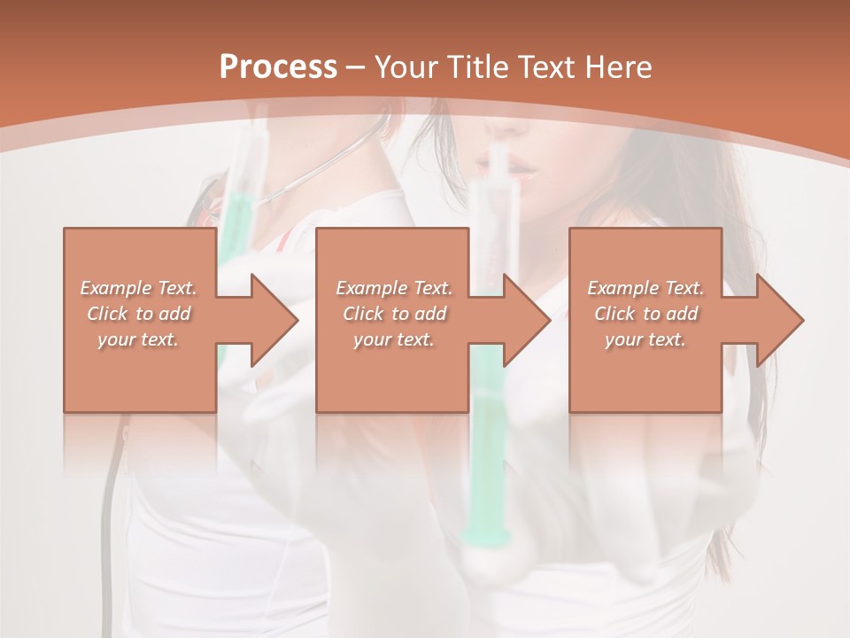 Lips Human Couple PowerPoint Template