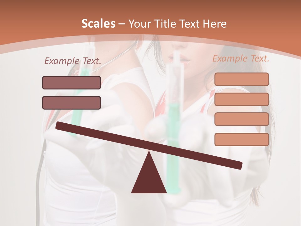 Lips Human Couple PowerPoint Template