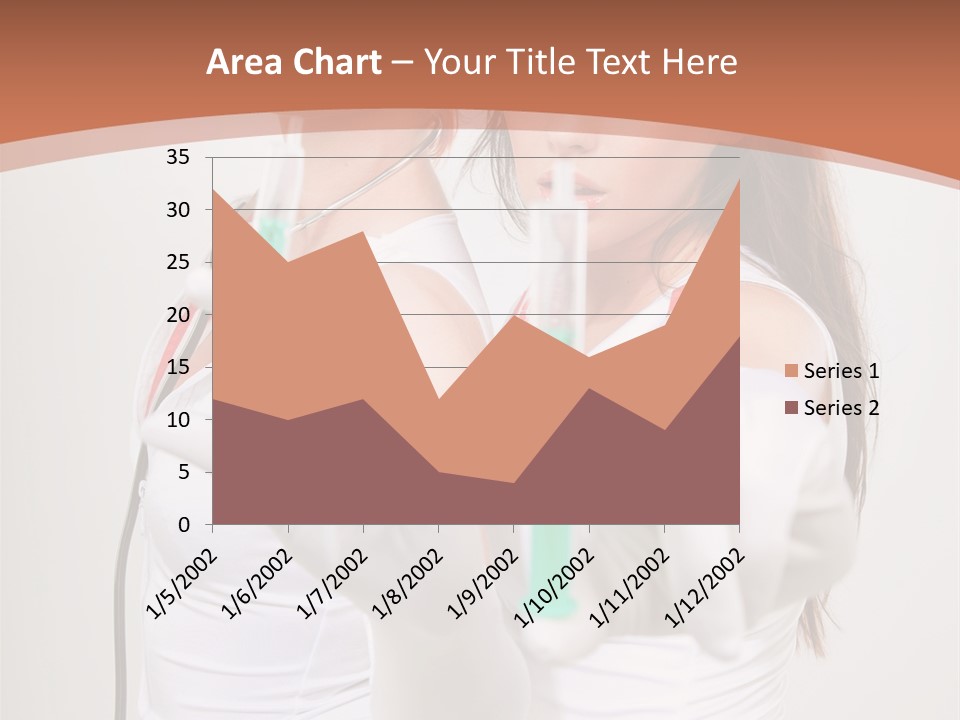 Lips Human Couple PowerPoint Template