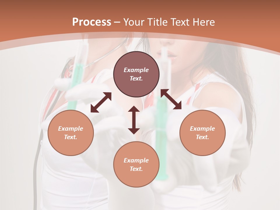 Lips Human Couple PowerPoint Template