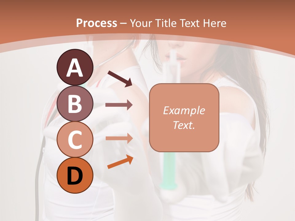 Lips Human Couple PowerPoint Template