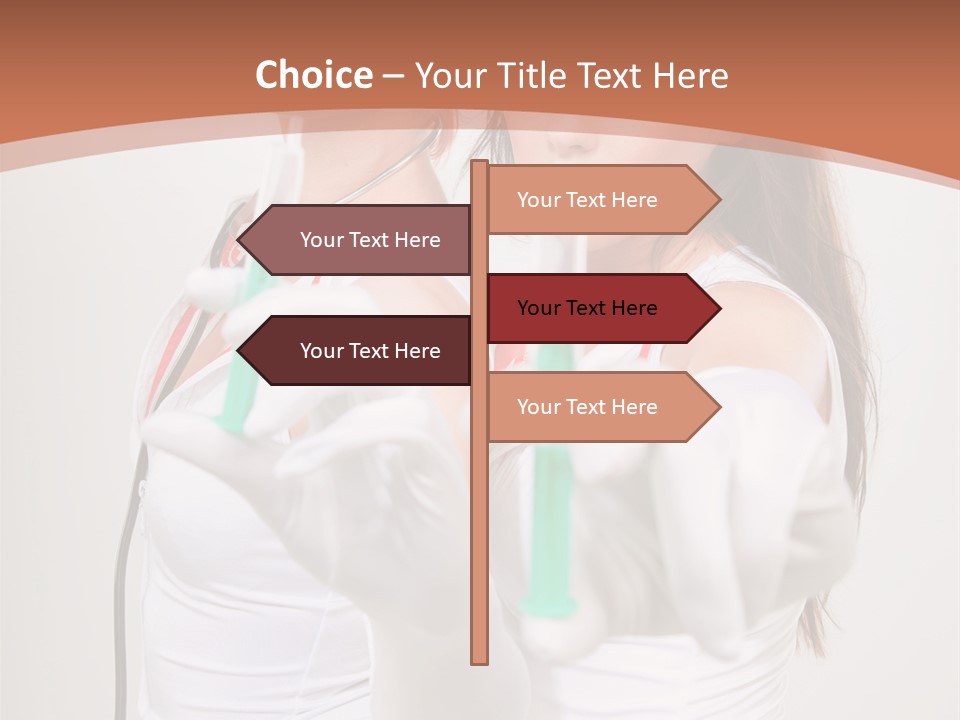 Lips Human Couple PowerPoint Template