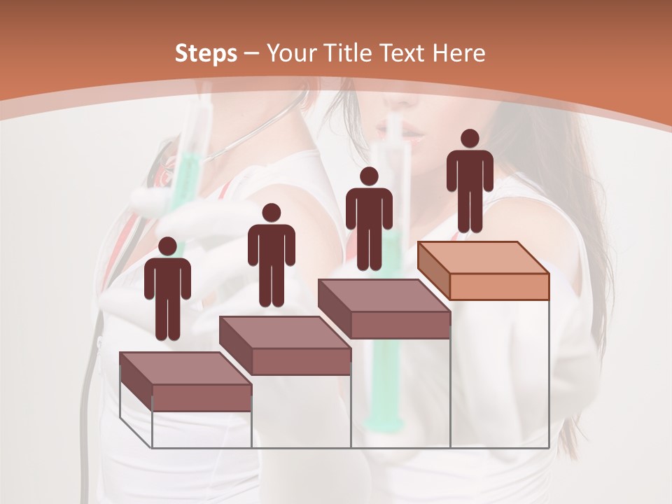 Lips Human Couple PowerPoint Template