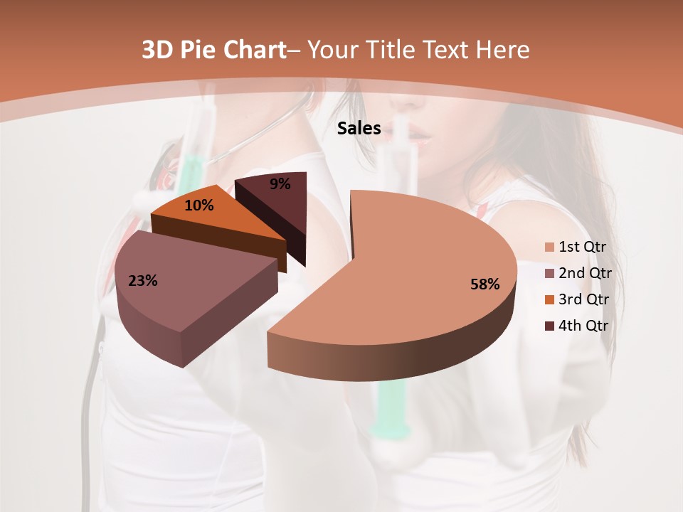 Lips Human Couple PowerPoint Template