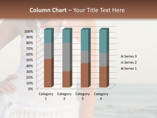 Color Closeup Caucasian PowerPoint Template