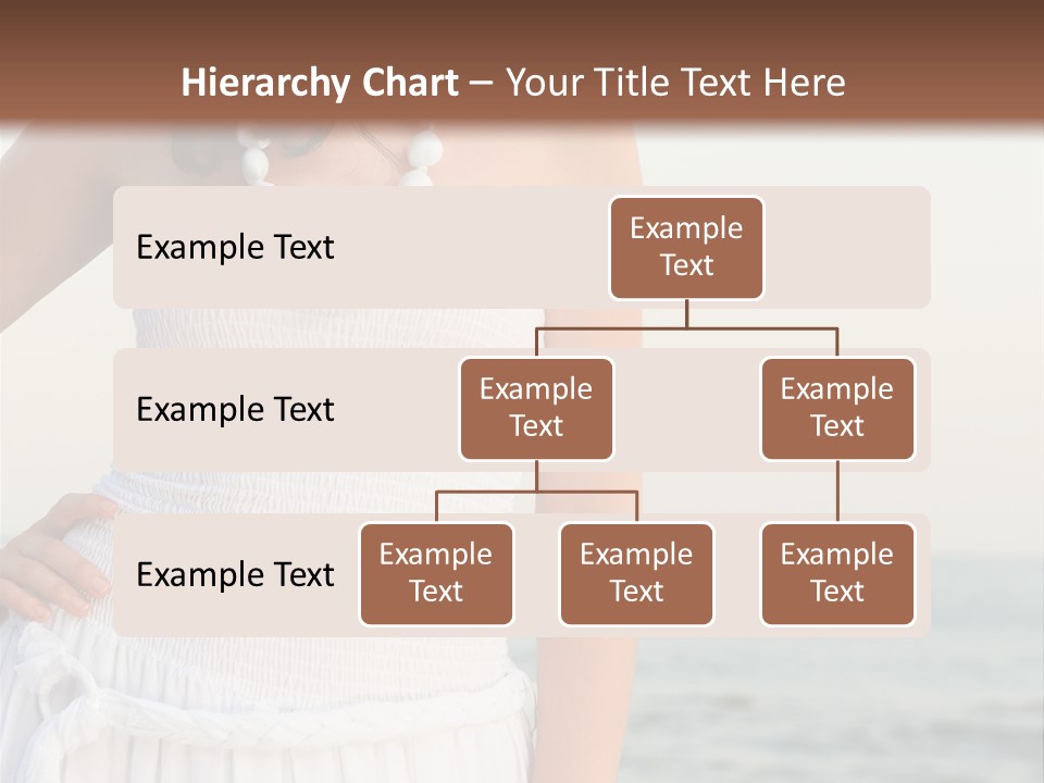 Color Closeup Caucasian PowerPoint Template