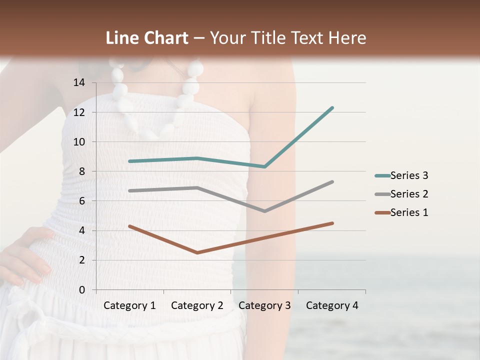 Color Closeup Caucasian PowerPoint Template