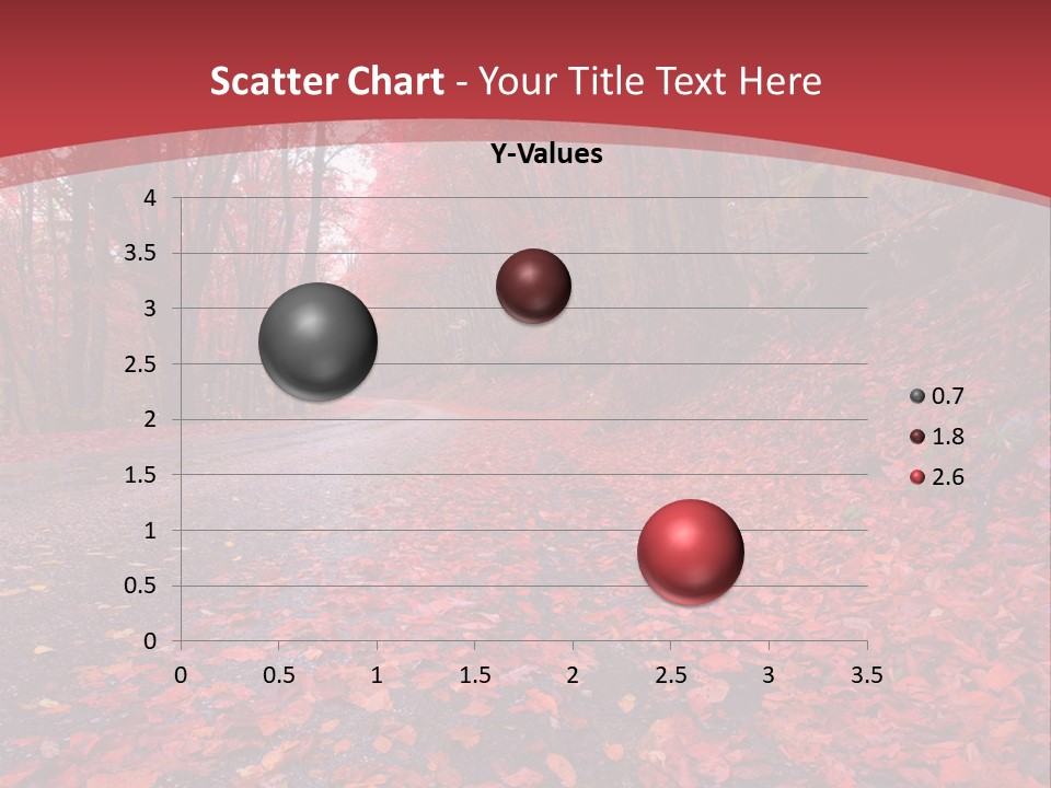 November Natural Flora PowerPoint Template