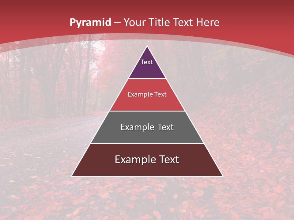 November Natural Flora PowerPoint Template
