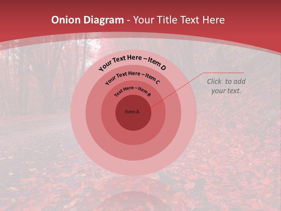 November Natural Flora PowerPoint Template