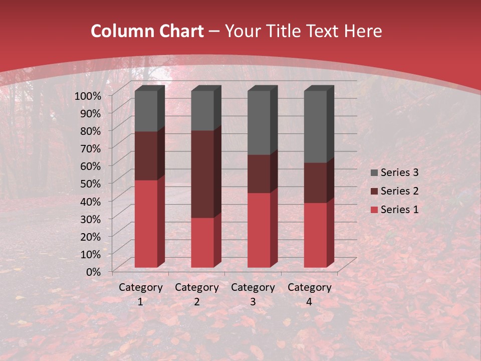 November Natural Flora PowerPoint Template