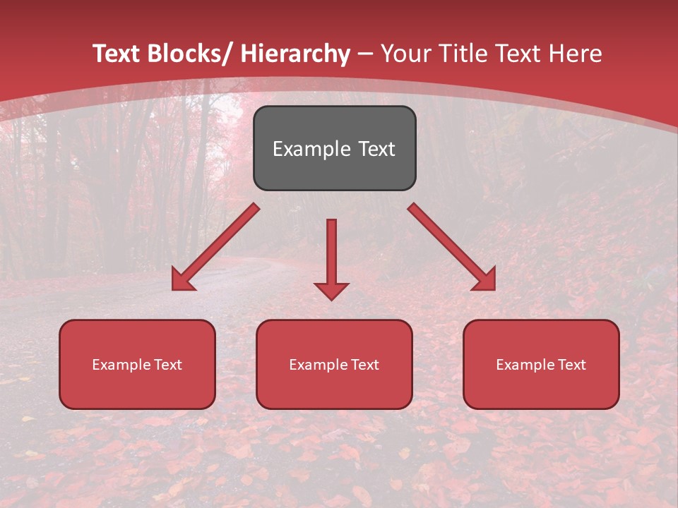 November Natural Flora PowerPoint Template