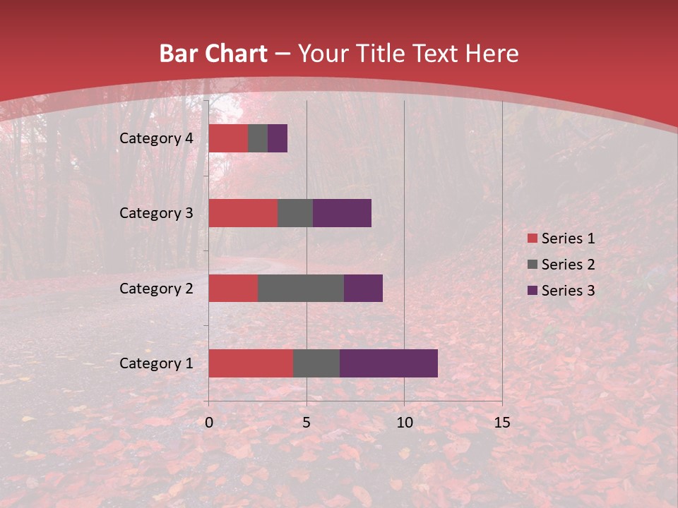 November Natural Flora PowerPoint Template
