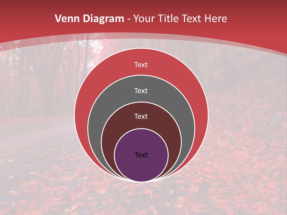 November Natural Flora PowerPoint Template