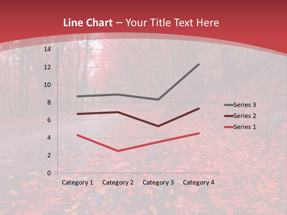 November Natural Flora PowerPoint Template