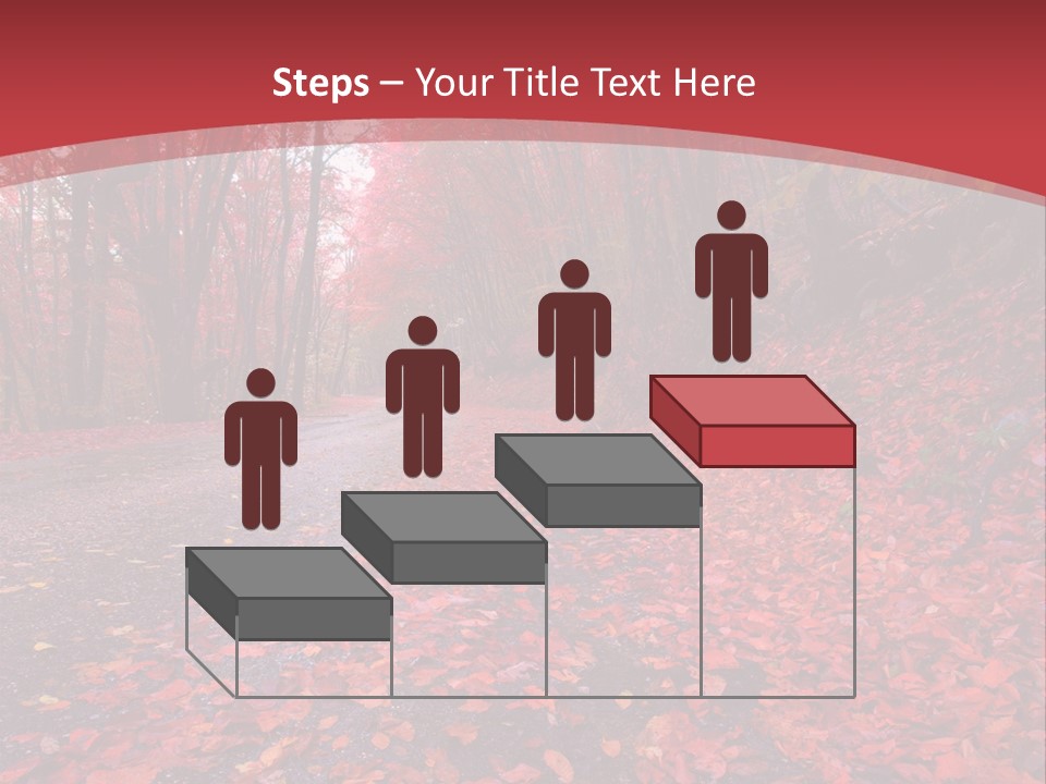 November Natural Flora PowerPoint Template