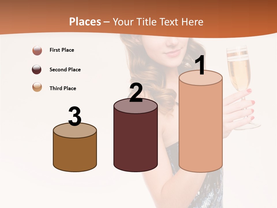 Cheers Friendly Person PowerPoint Template