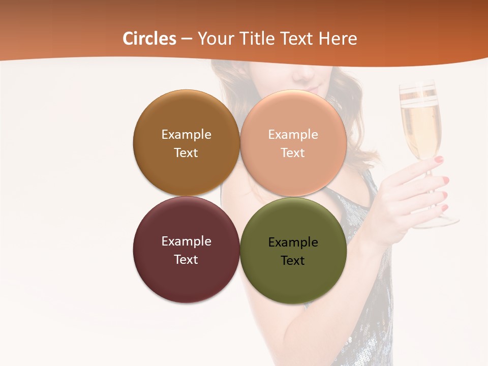Cheers Friendly Person PowerPoint Template