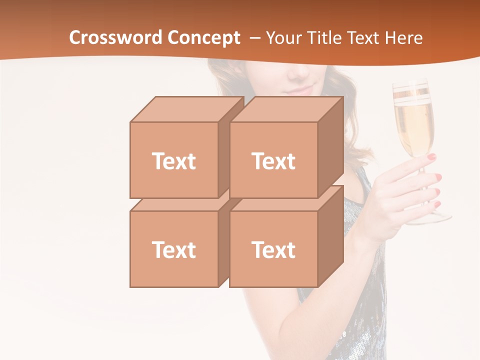 Cheers Friendly Person PowerPoint Template