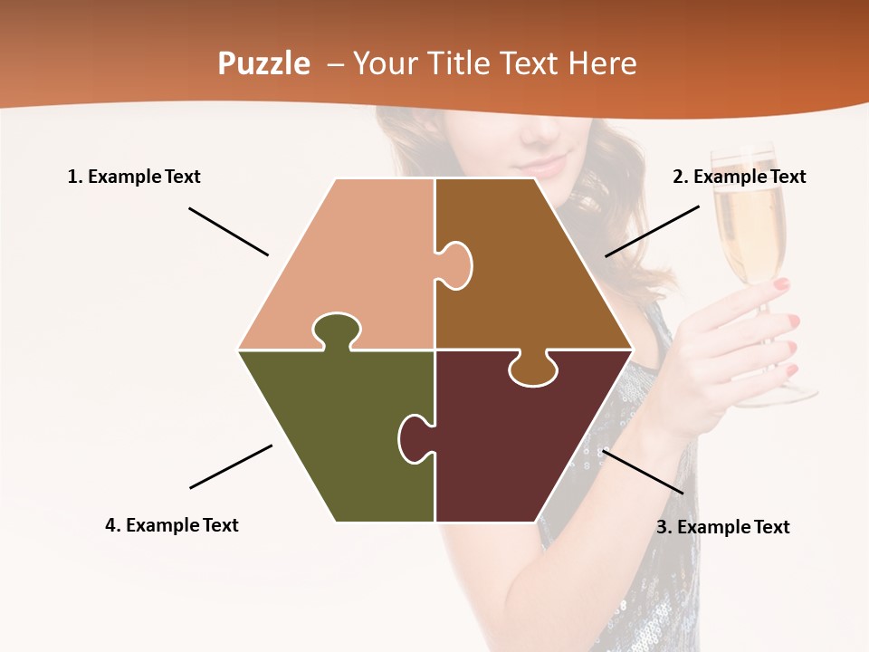 Cheers Friendly Person PowerPoint Template