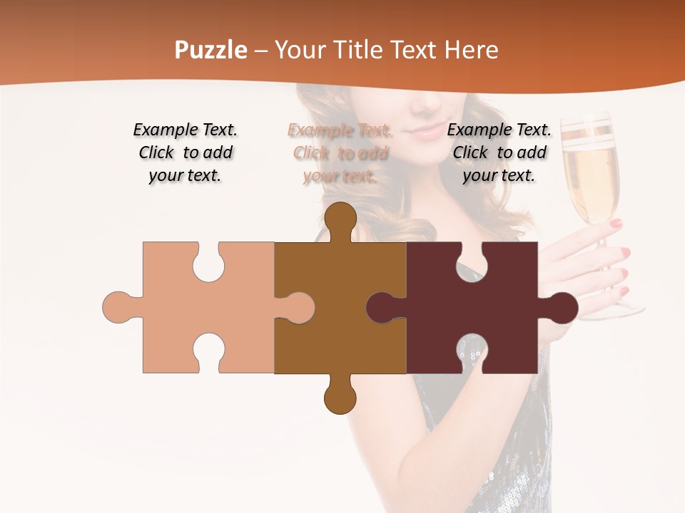 Cheers Friendly Person PowerPoint Template