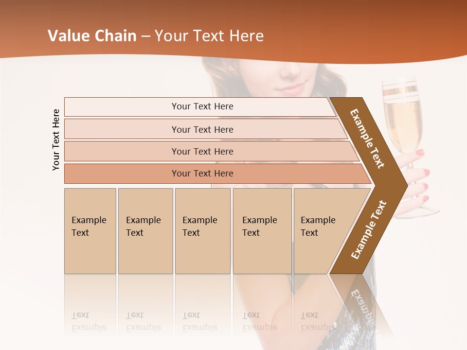 Cheers Friendly Person PowerPoint Template