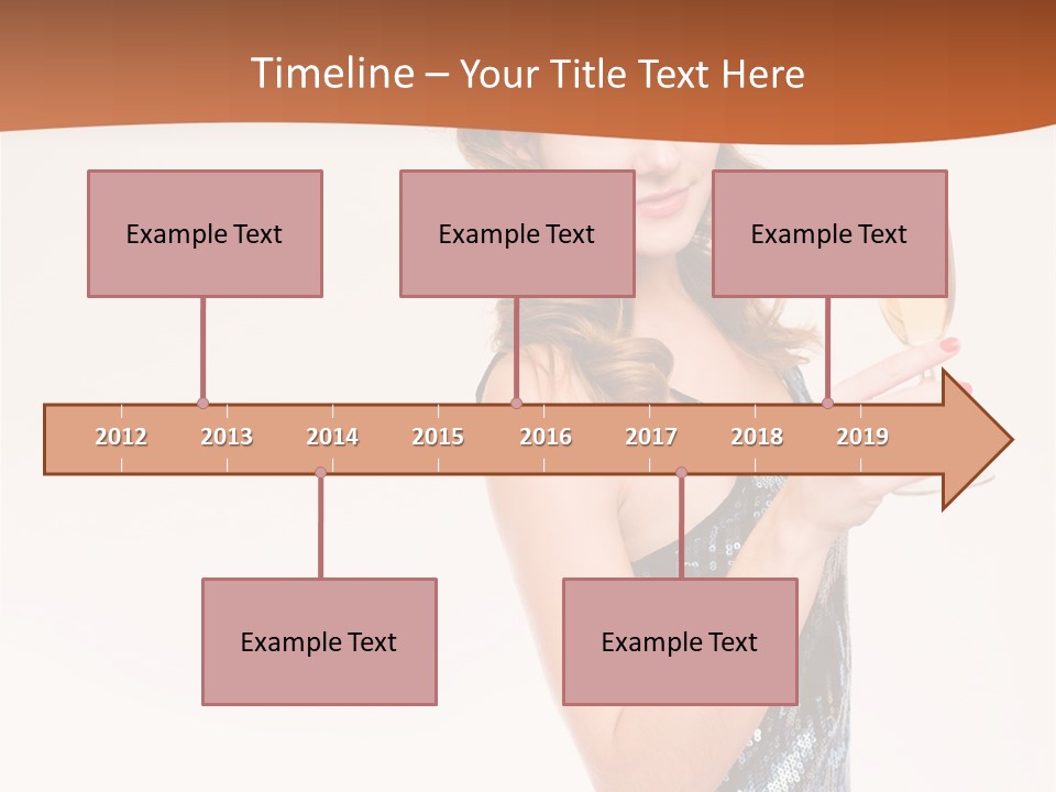 Cheers Friendly Person PowerPoint Template