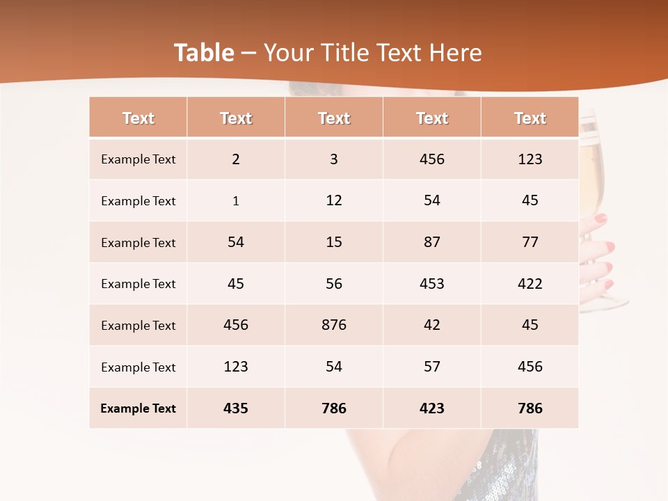 Cheers Friendly Person PowerPoint Template