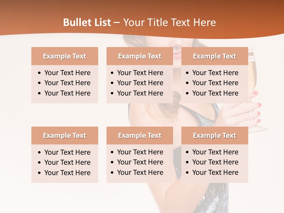 Cheers Friendly Person PowerPoint Template