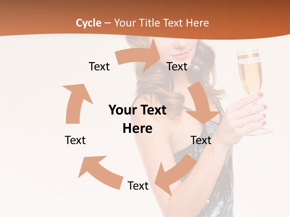 Cheers Friendly Person PowerPoint Template