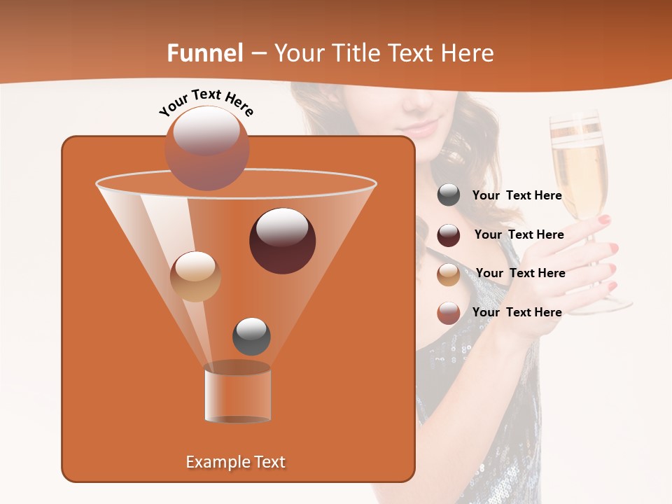 Cheers Friendly Person PowerPoint Template