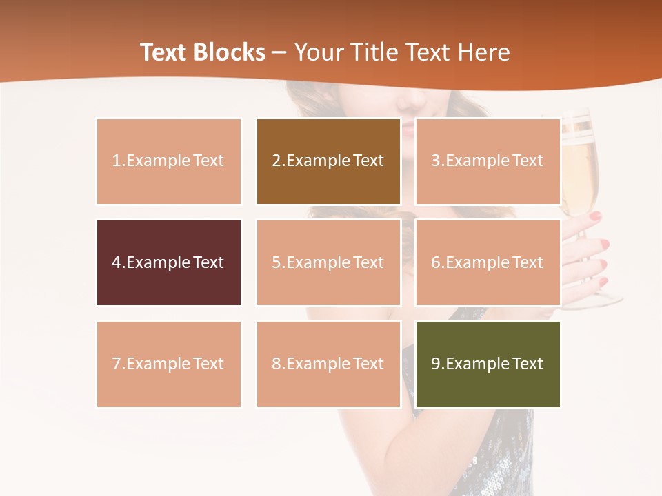 Cheers Friendly Person PowerPoint Template