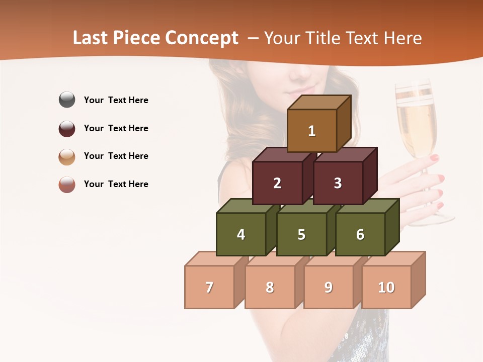 Cheers Friendly Person PowerPoint Template