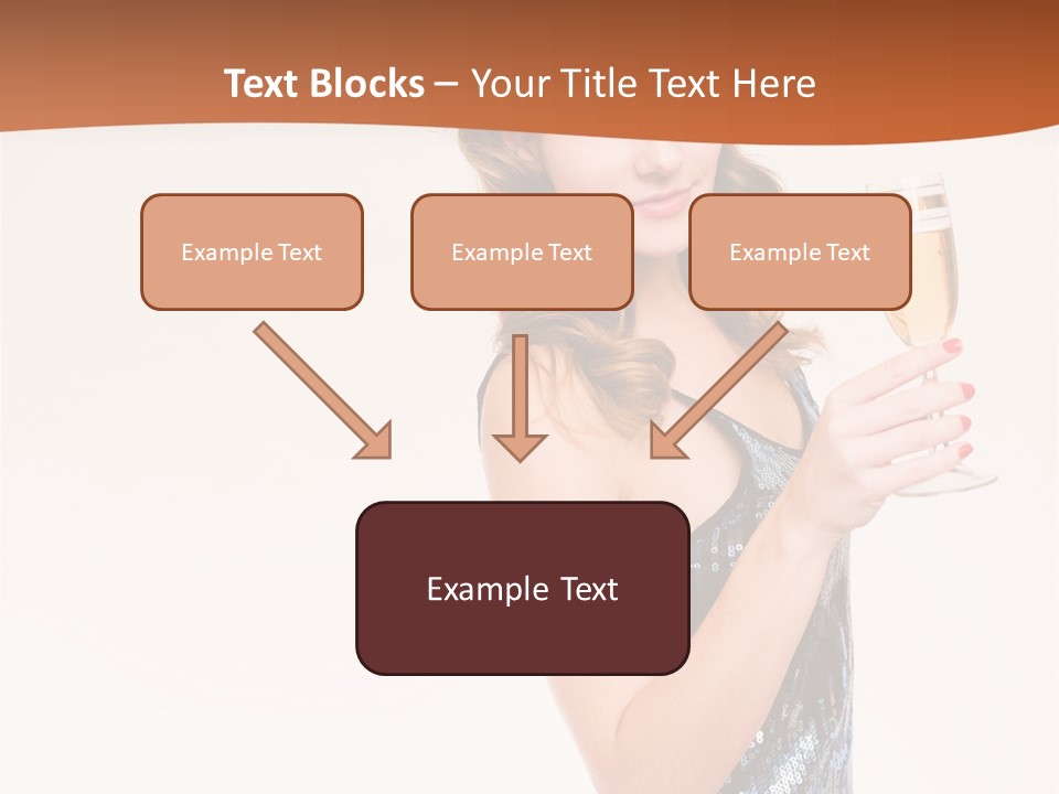 Cheers Friendly Person PowerPoint Template
